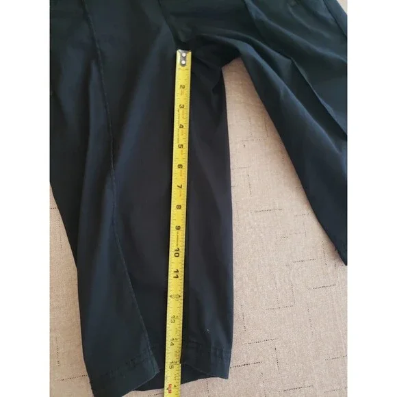 Nike Shorts Womens Small Black Sportswear Chino Bermuda Hiking Outdoors Cotton - Picture 14 of 15